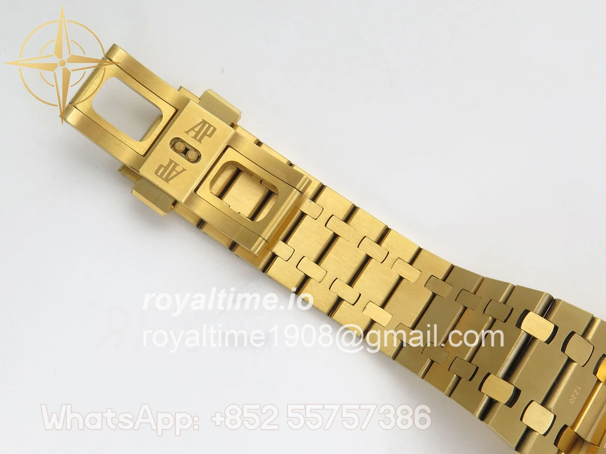 Audemars Piguet Royal Oak Chrono 26240 YG DDSF YG Smoked Dial on YG Bracelet DD4401 - Image 21