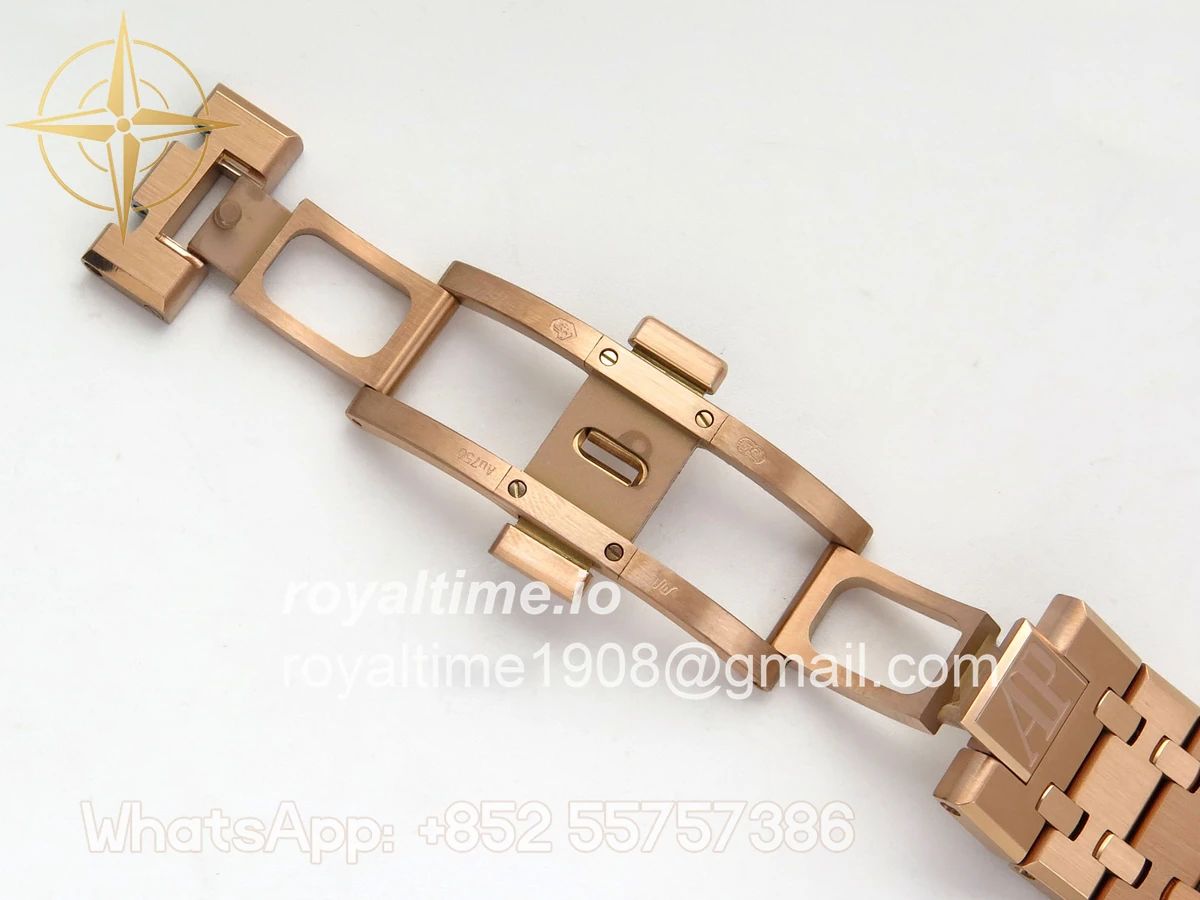 Audemars Piguet Royal Oak Chrono 26331 RG APSF Brown/RG Dial on RG Bracelet A2385 - Image 21