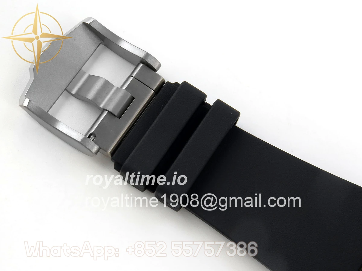 Audemars Piguet Royal Oak Offshore 43mm 26420 Ceramic Bezel SS DDF Black Dial On Black Rubber Strap DD4401 - Image 21