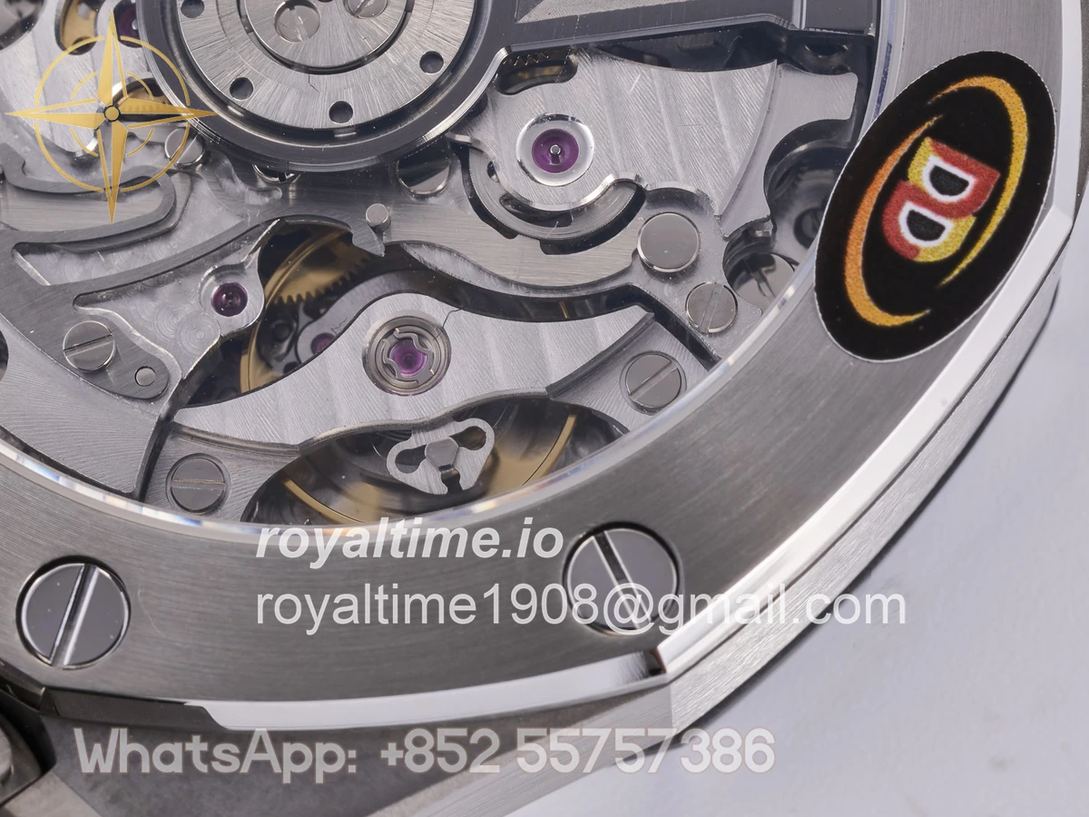 Audemars Piguet Royal Oak Offshore 43mm 26420so SS DDF Black/White Dial on Black Rubber Strap DD4401 - Image 21