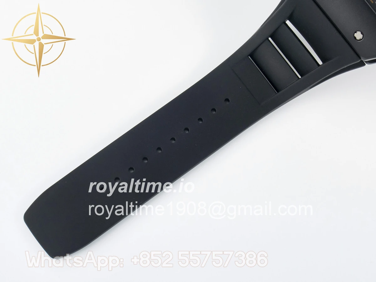 Richard Mille RM035-02 RG Black Ceramic SONIC Skeleton Dial on Black Rubber Strap RMUL1 - Image 21