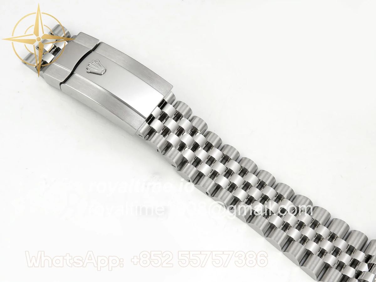 Rolex DateJust 36 SS 126234 ARF Blue Textured Stick Dial on Jubilee Bracelet DD3235 - Image 21