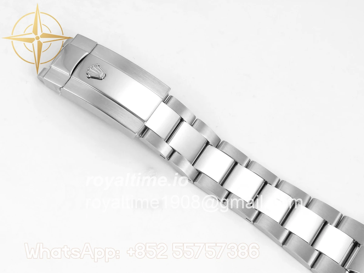 Rolex DateJust 41 126334 904L SS SCF Black Diamonds Dial on Oyster Bracelet VR3235 - Image 21