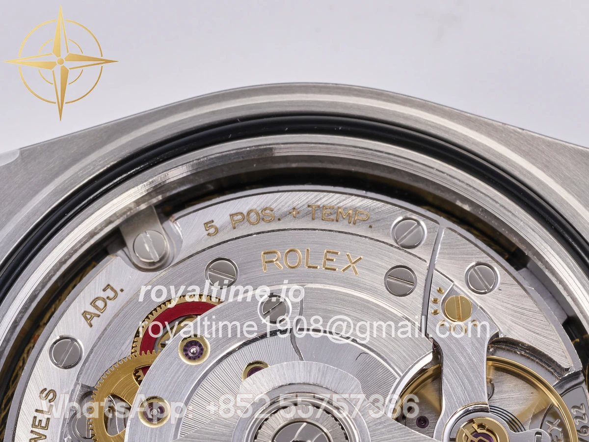 Rolex DateJust 41 126334 Clean Plus 904L Steel Black Diamonds Dial on Jubilee Bracelet JH3235 (Free Sprung) - Image 21