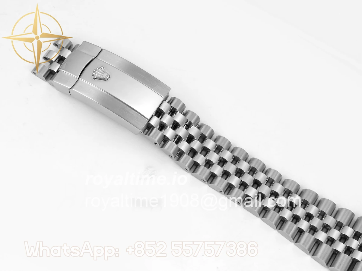 Rolex DateJust 41 126334 QF 904L Steel Green Textured Stick Dial on SS Jubilee Bracelet QF3235(145g) - Image 21