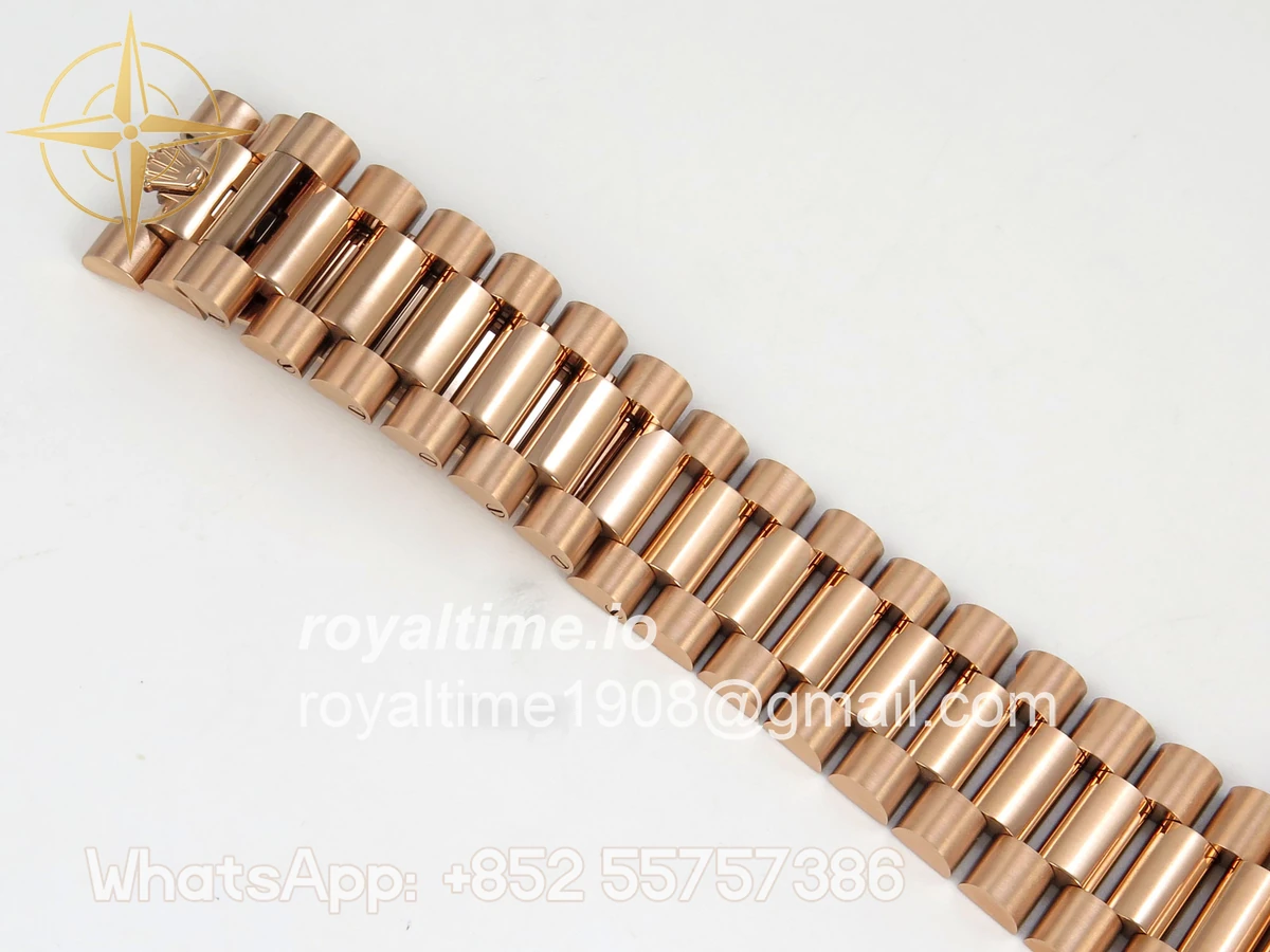 Rolex Day Date 40 RG 228235 QF Gray Roman Dial on President Bracelet VR3255 V8 (190g) - Image 21