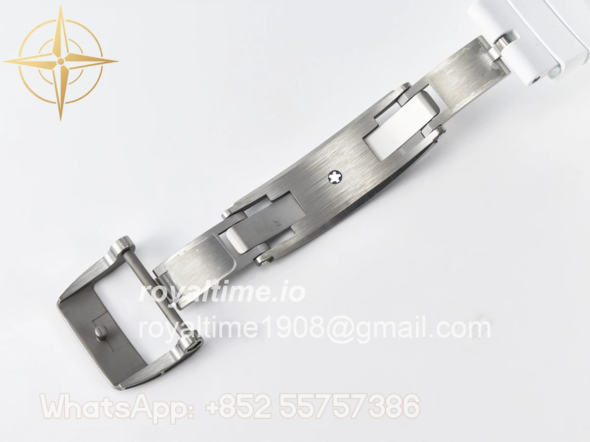 Richard Mille RM061 White Ceramic ZF on White Rubber Strap RMUL2 - Image 22
