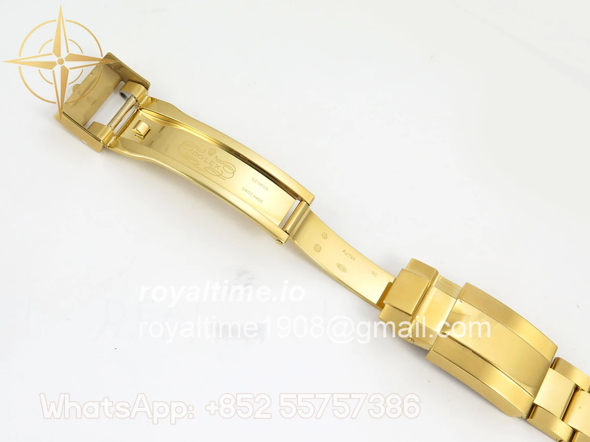 Rolex Daytona 116508 YG 3CF Green/YG Dial on YG Bracelet DD4131 (Gain Weight) - Image 22