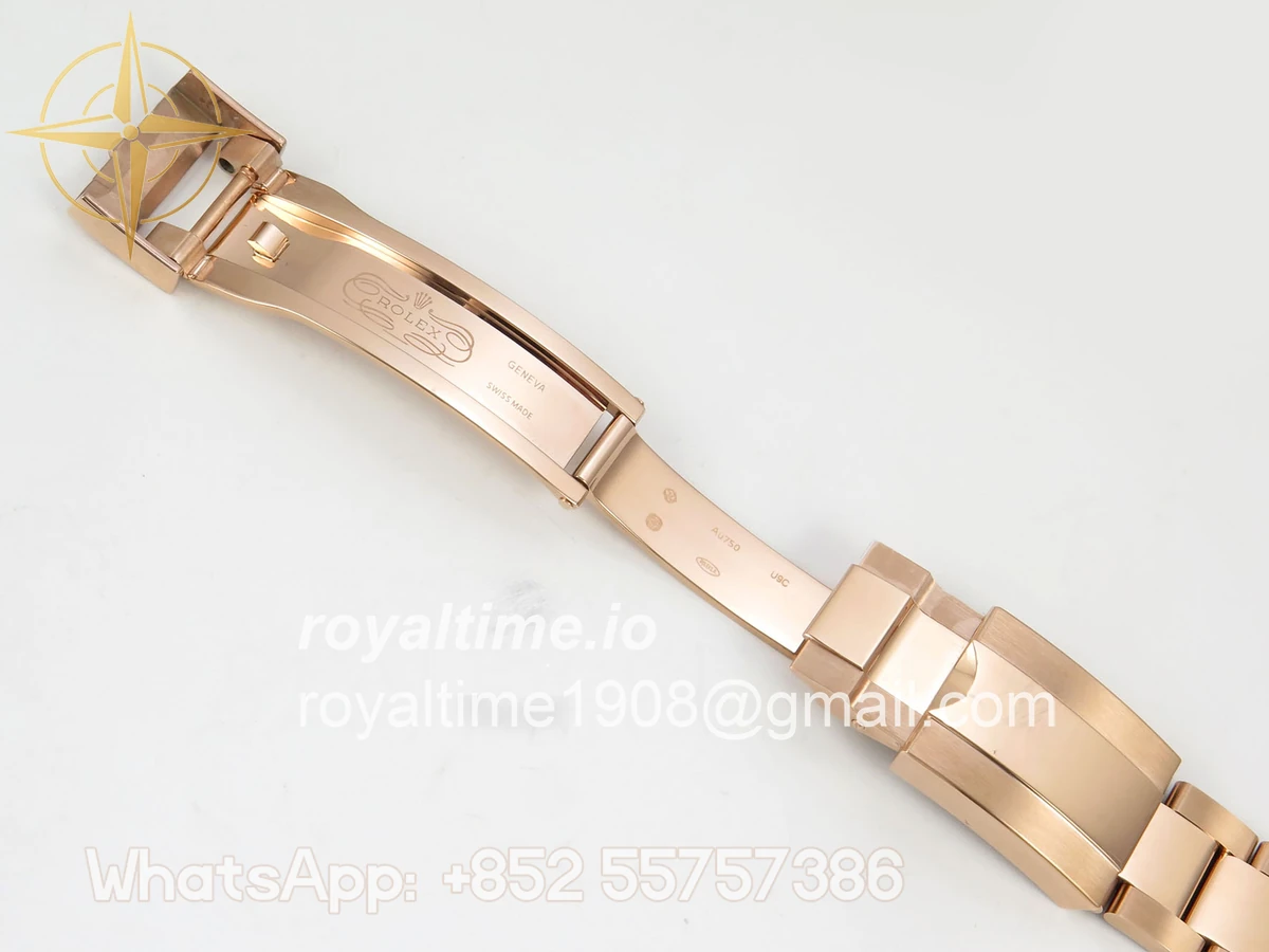 Rolex Daytona 126505 RG UFO Brown/Black Dial on RG Bracelet UF4131 (Free Sprung) - Image 22