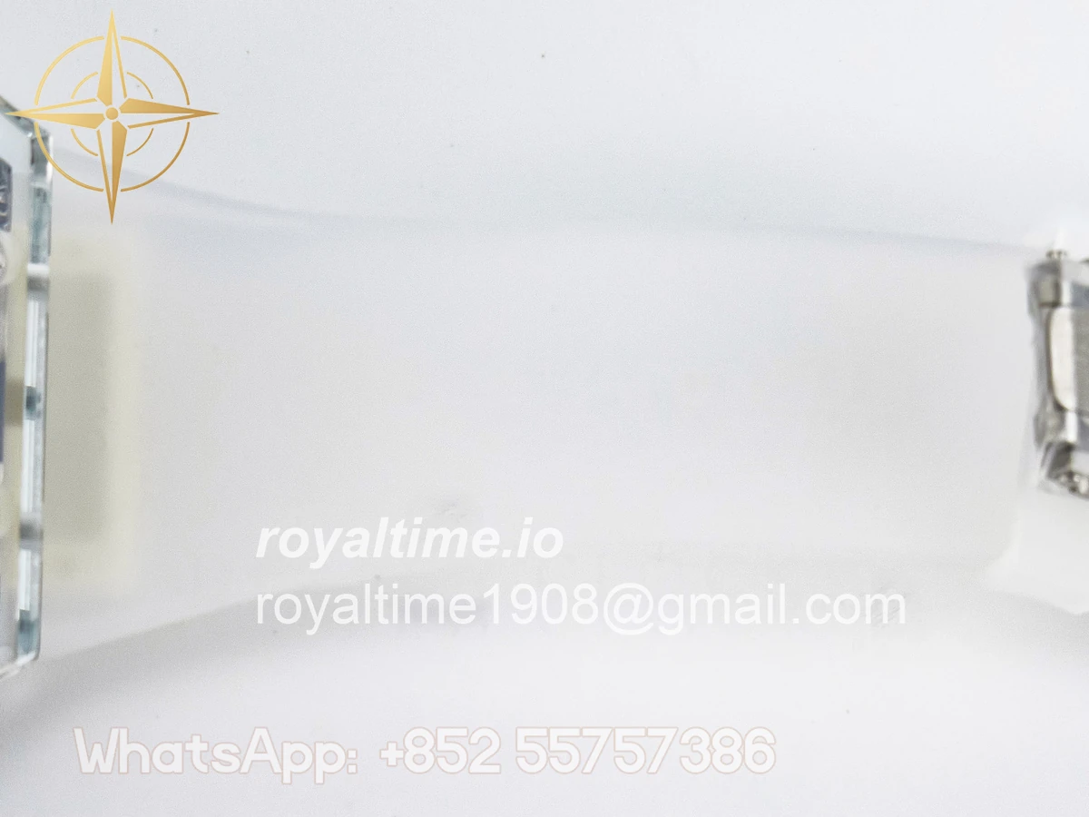 Richard Mille RM56-02 Transparent Tourbillon RMF Skeleton White Dial on Transparent Rubber Strap - Image 22