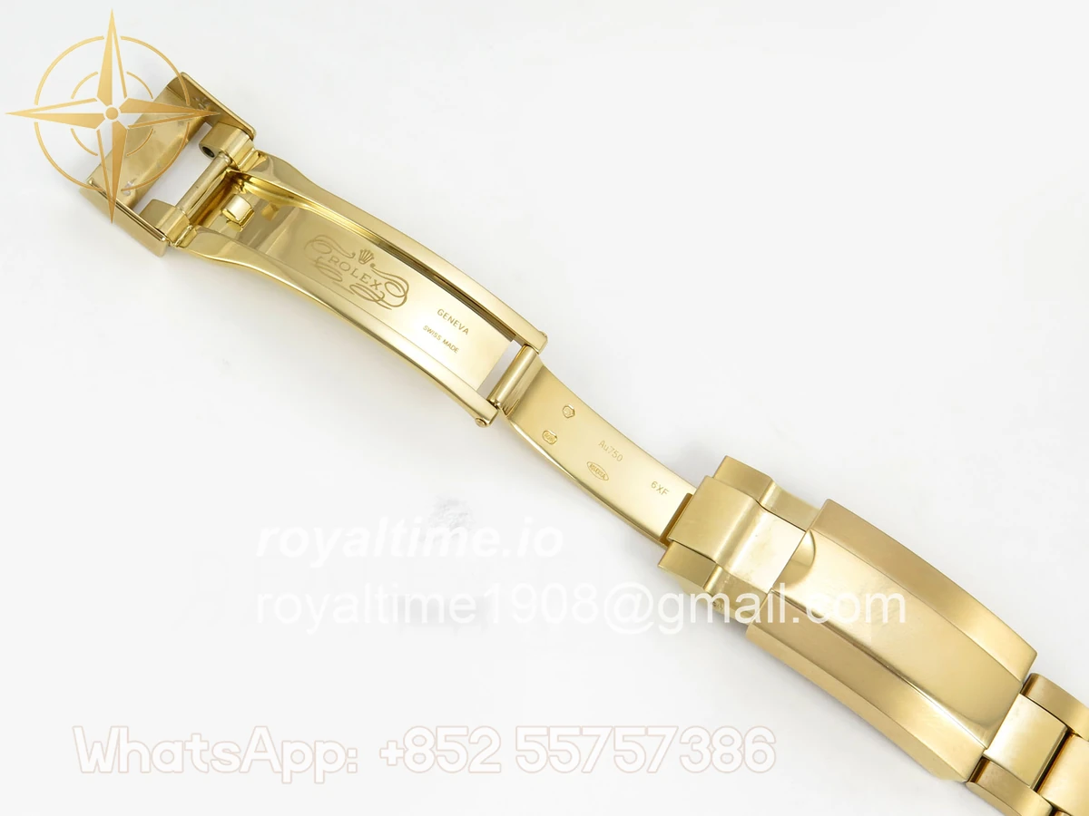 Rolex Daytona 126508 AVF Black/YG Diamonds Dial on YG Bracelet DD4131 (Mod) - Image 22