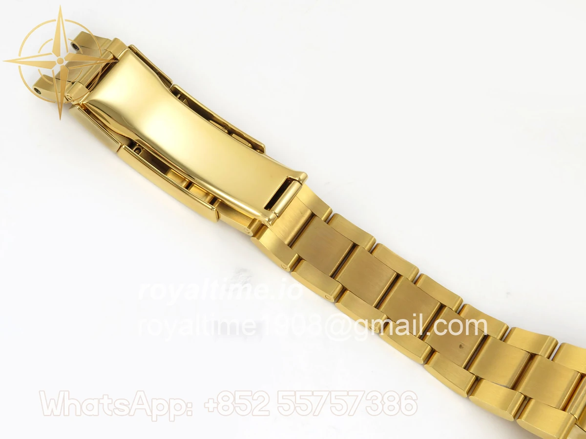 Rolex Daytona 126508 YG Clean Plus Green/YG Dial on Oysterflex Strap DD4131 - Image 22