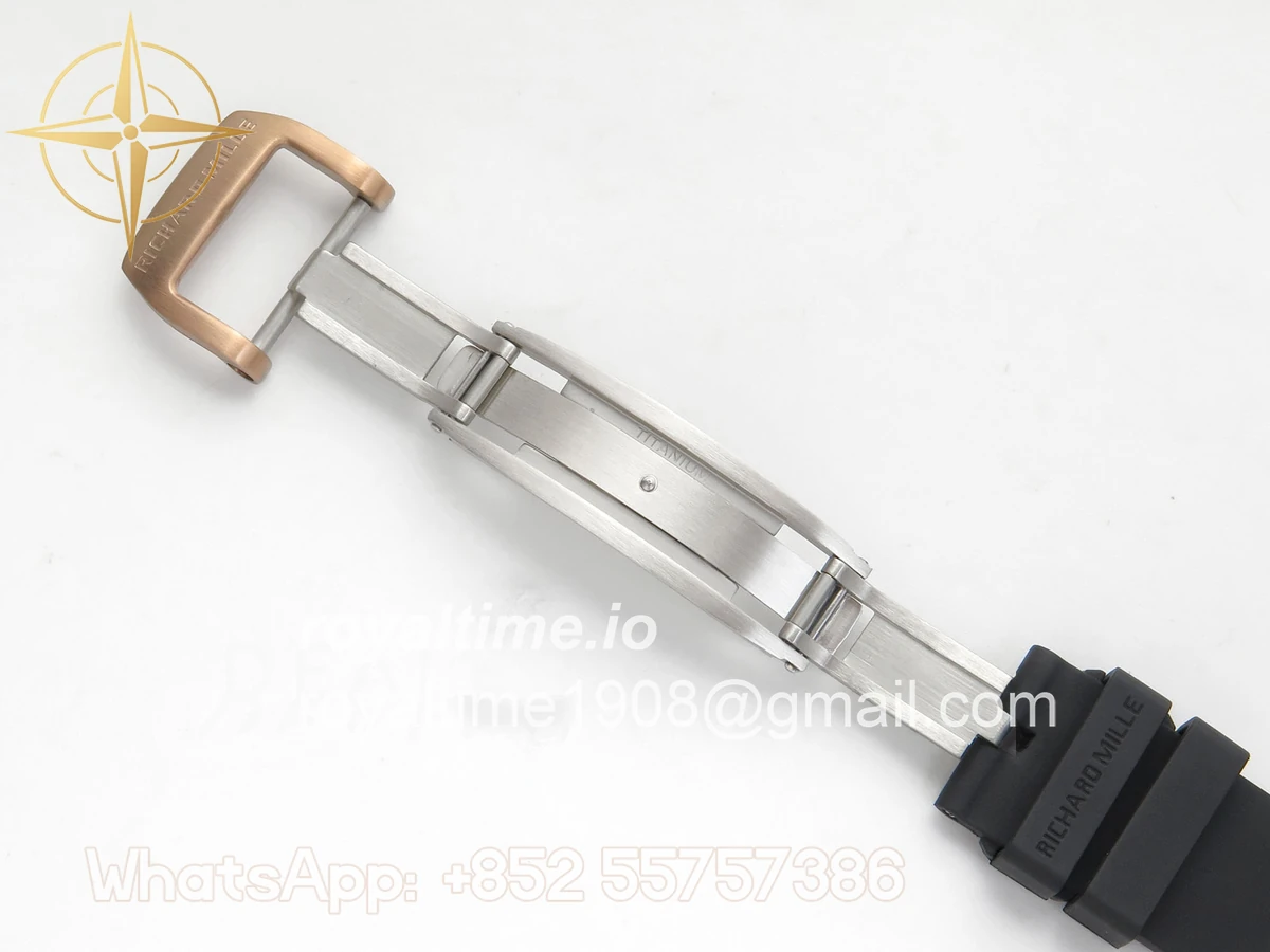 Richard Mille RM88 Tourbillon Smiley Black Ceramic RMF on Black Rubber Strap - Image 22