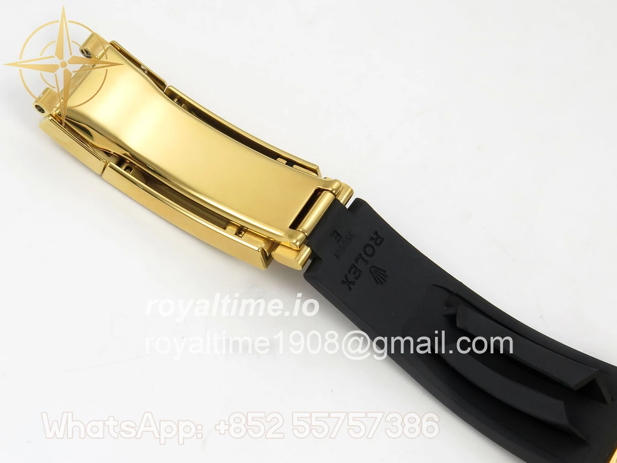 Rolex Daytona 126518 ARF YG/Black Dial on Oysterflex Strap DD4131 V2 (Weighted) - Image 22