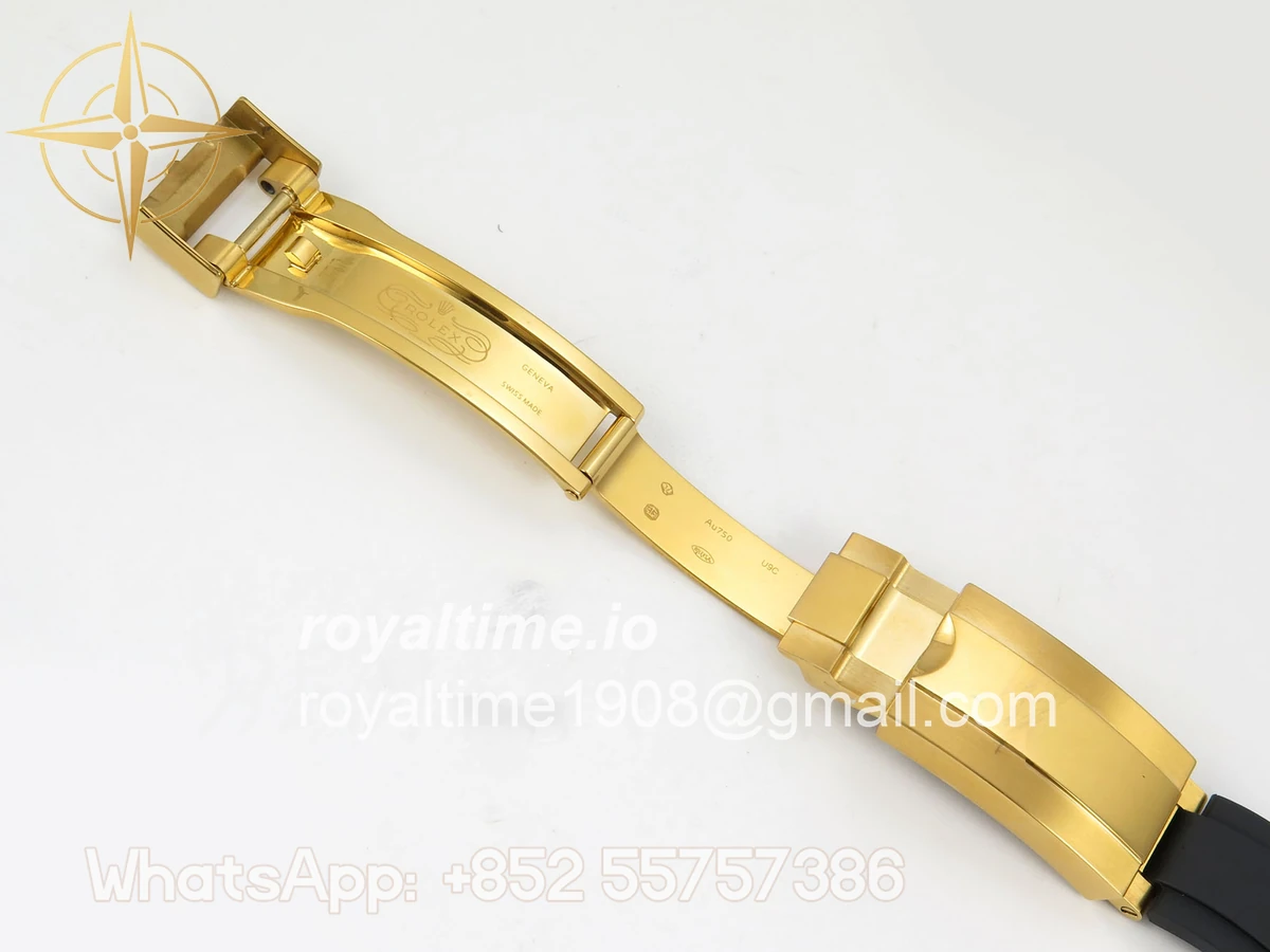 Rolex Daytona 126518 QF YG Dial on Oysterflex Strap JH4131 V18 (Free Sprung) Weighted 157g - Image 22