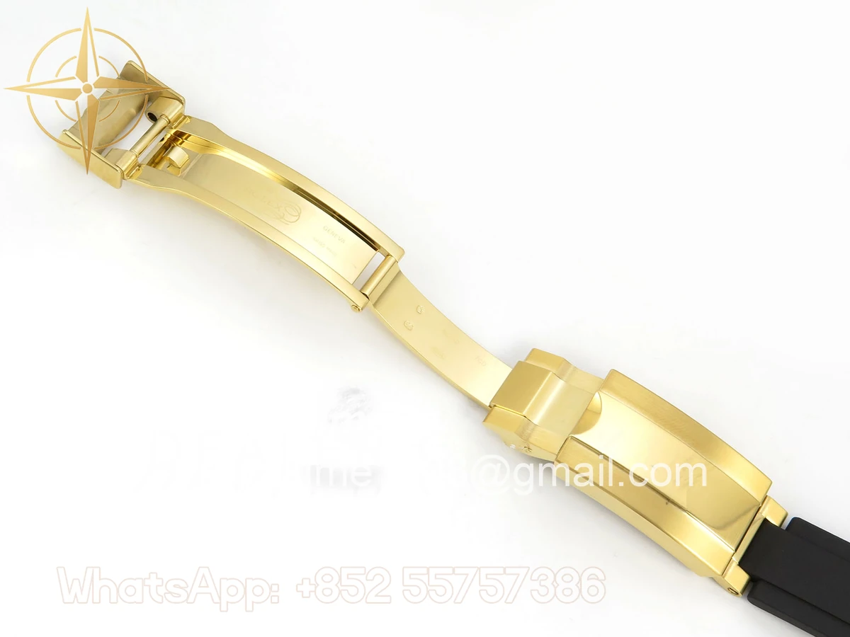 Rolex Daytona 126518 TMF YG/Black Dial on Oysterflex Strap DD4131(162g) - Image 22