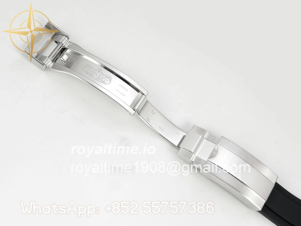 Rolex Daytona 126519 AVF Black/Silver Dial on Oysterflex Strap DD4131 (Mod) - Image 22