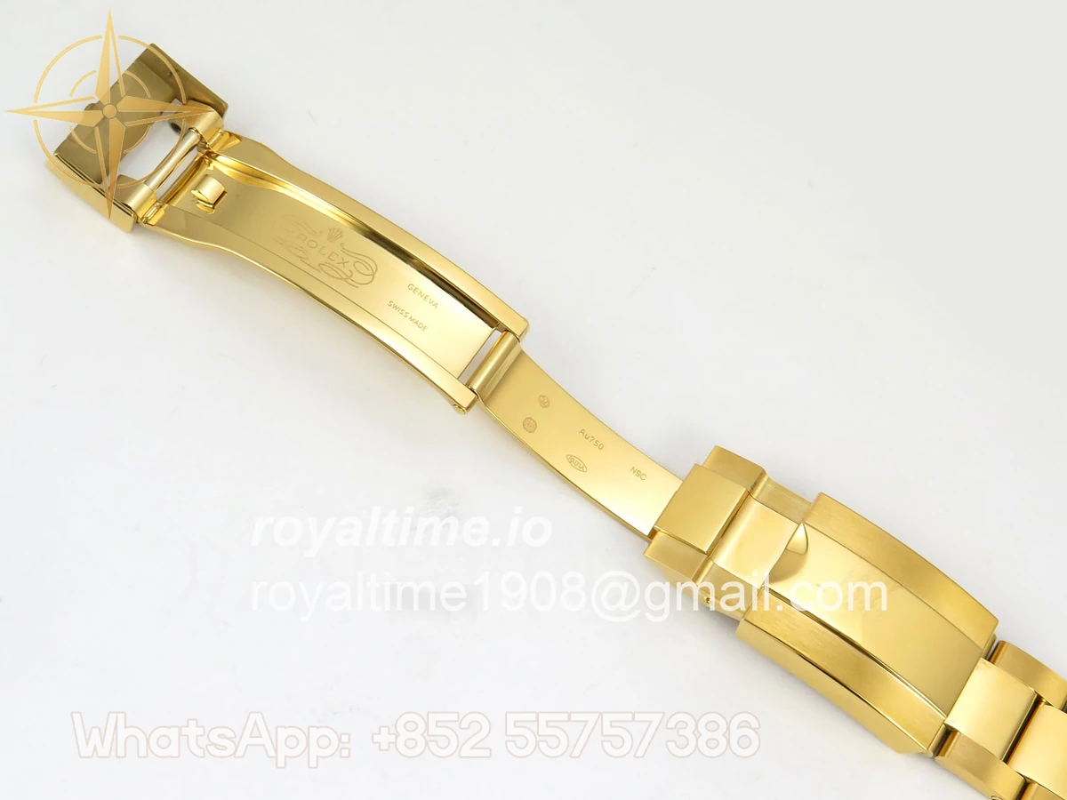 Rolex Daytona 126528 LN Le Mans QF on YG Bracelet JH4132 (Free Sprung) Weighted 175g - Image 22