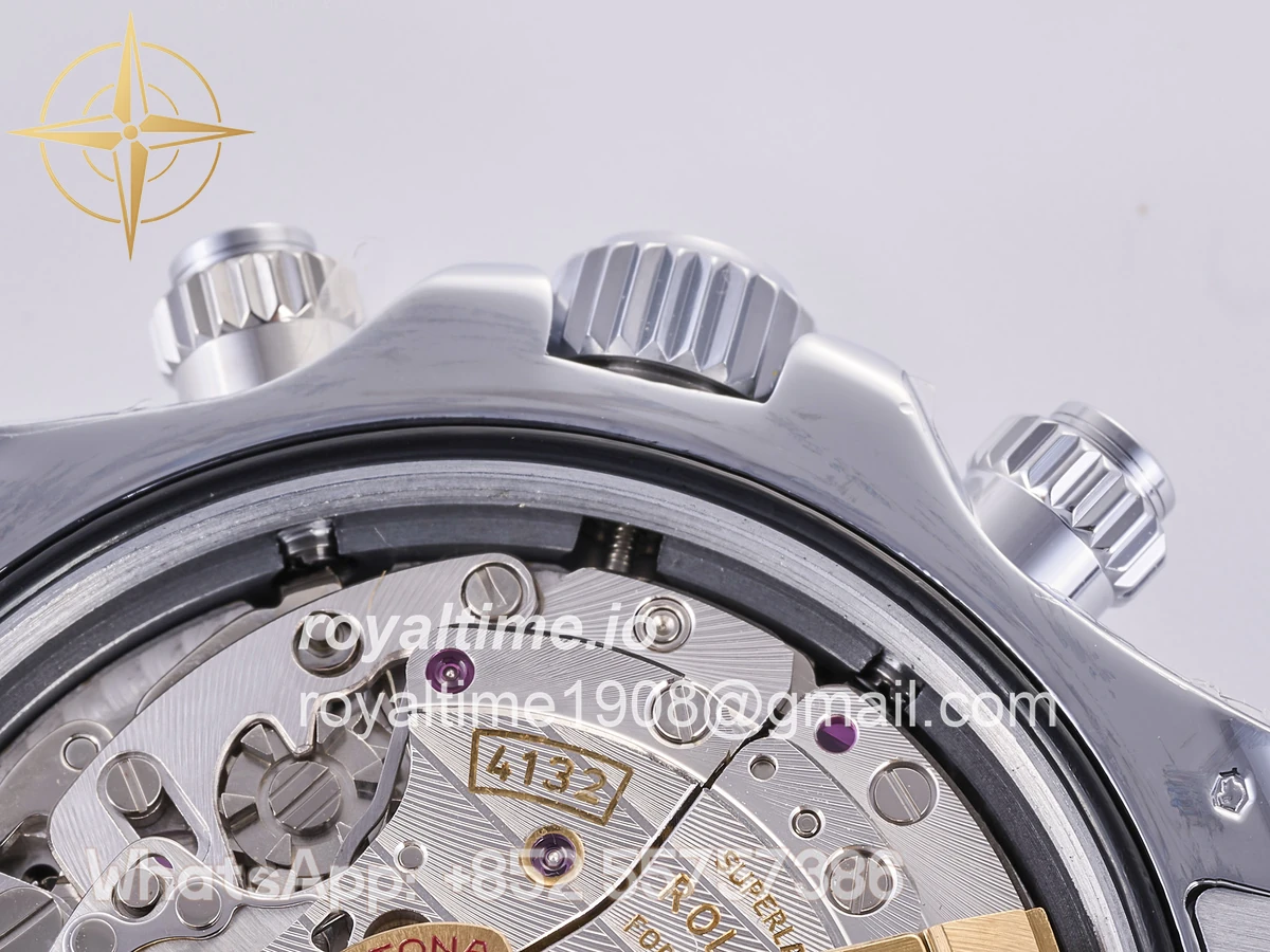 Rolex Daytona 126529 LN Le Mans QF on SS Bracelet JH4132 Free Sprung (Weighted) 175g - Image 22