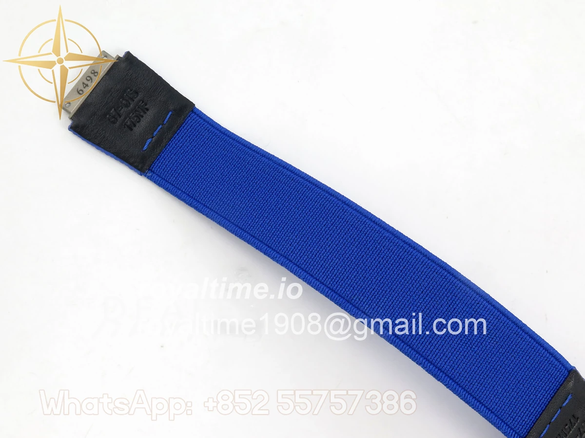 Richard Mille Umi Maker's RM67-02 Black NTPT France Blue/Red/White Skeleton Dial on Nylon strap CRMA7 V2 - Image 22