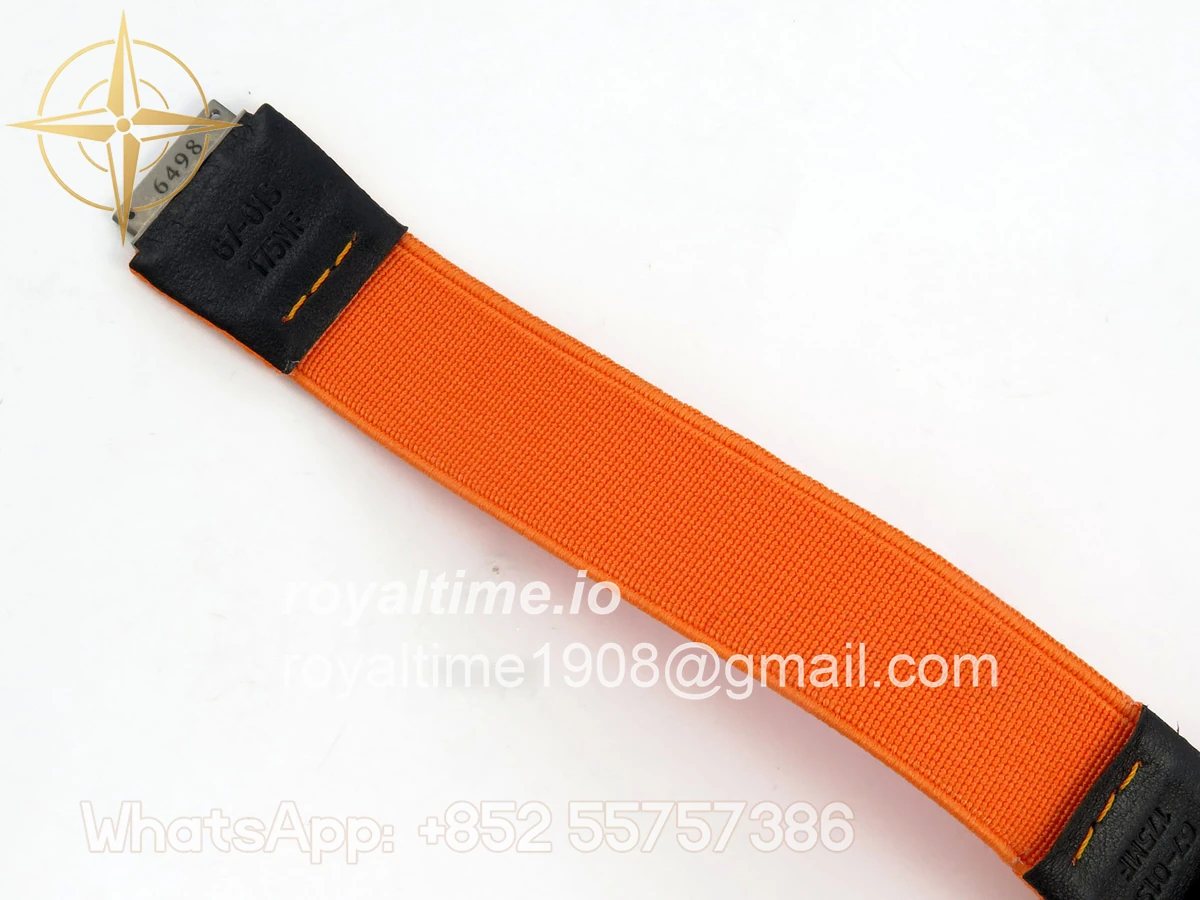 Richard Mille Umi Maker's RM67-02 Black NTPT McLaren Orange Skeleton Dial on Nylon strap CRMA7 V2 - Image 22
