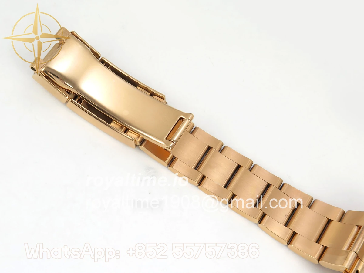 Rolex GMT-Master II 126715 CHNR Black/Brown Ceramic VF on RG Bracelet DD3285 - Image 22