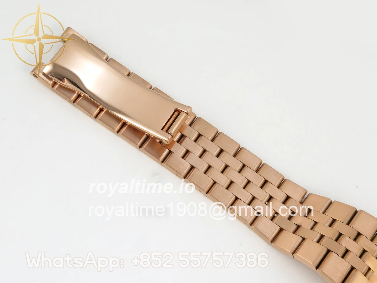 Rolex Land Dweller 127335 DIWF White Dial on RG Bracelet A7135 - Image 22