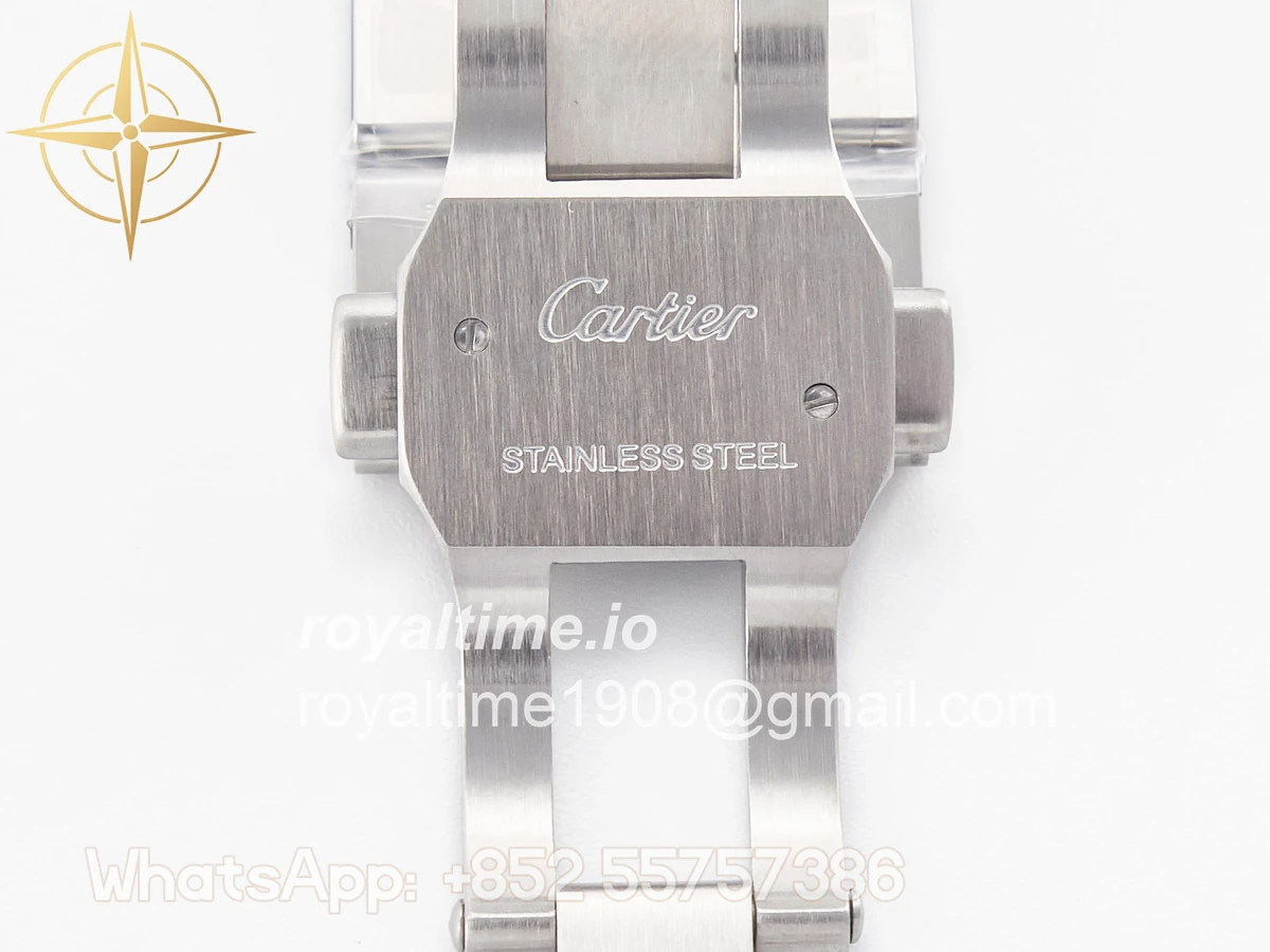 Cartier Ballon Bleu 42mm SS AF White Texture Dial on SS Bracelet A2824 V5 - Image 22