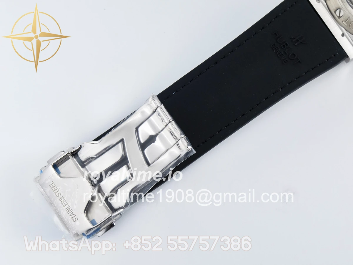 Hublot Classic Fusion Bang 42mm HBF Green Dial on Green Leather Strap A2892 - Image 22