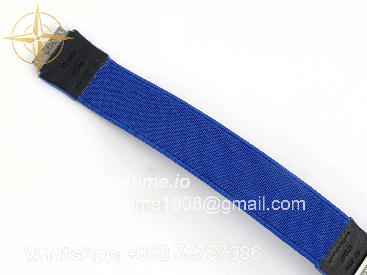 Richard Mille AVF RM67-02 France White NTPT Spain Skeleton Dial on Blue Elastic strap CRMA7 - Image 22