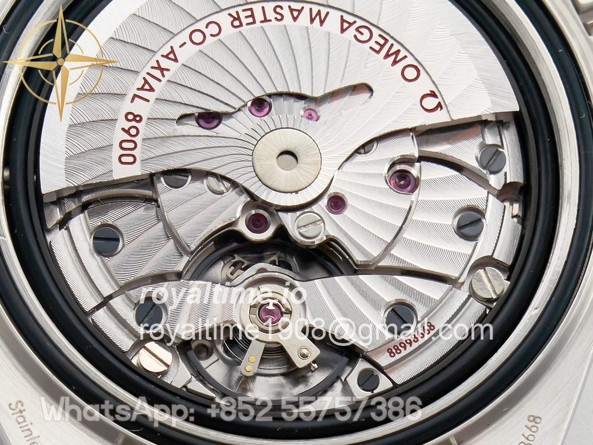 Omega Planet Ocean 600M 39.5mm VSF Black Dial Black Ceramic Bezel on SS Bracelet A8800 - Image 22