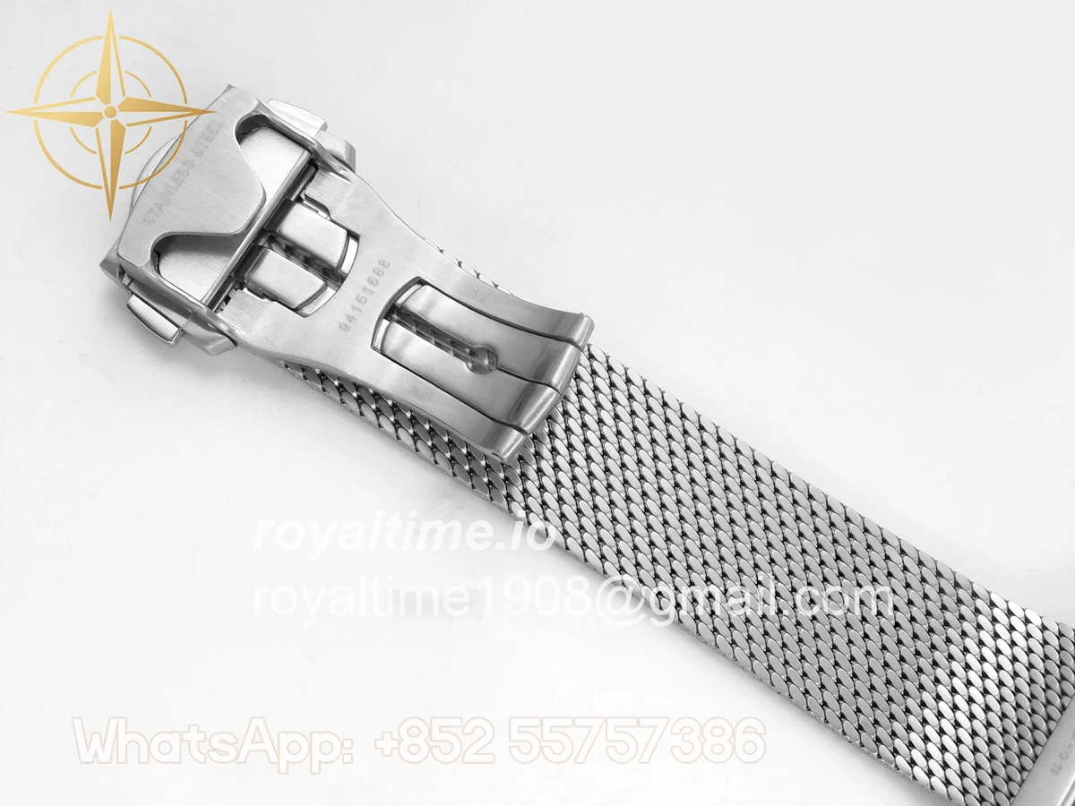 Omega Seamaster 300M Diver SS VSF Black/Orange Dial on SS Mesh Bracelet VS8806 - Image 22