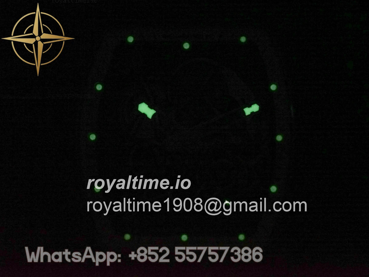 Richard Mille Custom RM055 Black Ceramic ZGF White Inner Bezel on White Rubber Strap Vaucher Manufacture Fleurier Movement (Free Sprung) - Image 22