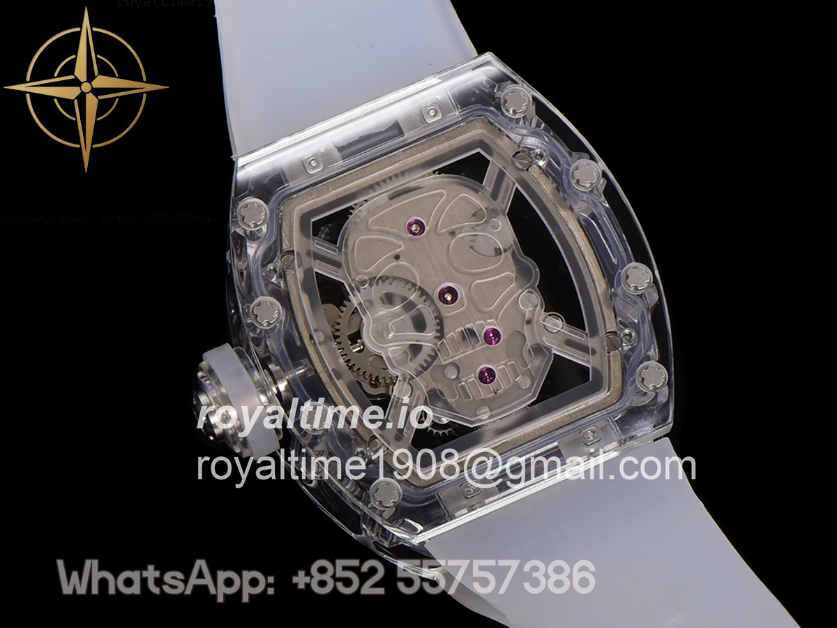 Richard Mille RM 027-01 Tourbillon Sapphire Skull - Image 22