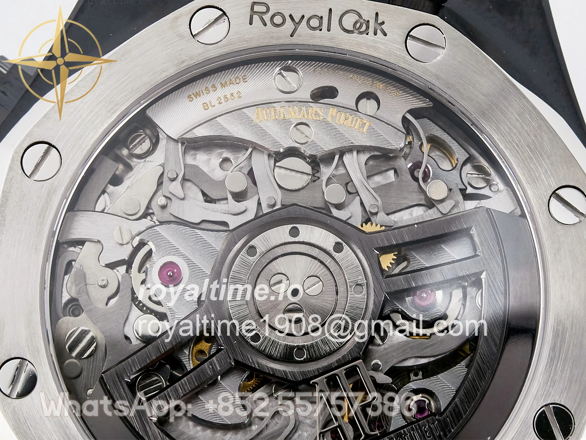 Audemars Piguet Royal Oak Chrono 26240 Black Ceramic APSF on Ceramic Bracelet SA4401 - Image 22