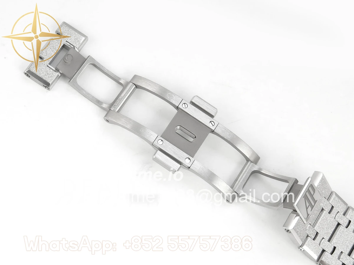 Audemars Piguet Royal Oak Chrono 26240 Frosted SS DDF Gray/Black Dial on SS Bracelet DD4401 - Image 22