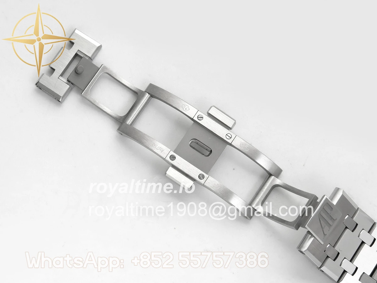 Audemars Piguet Royal Oak Chrono 26240 RG DDF Blue Dial on SS Bracelet DD4401 Gain Weight (SW Dial) - Image 22