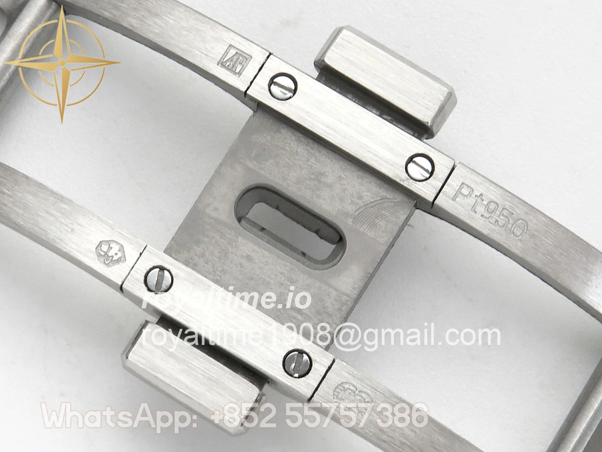 Audemars Piguet Royal Oak Chrono 26331 Frosted SS APSF Purple/White Dial on Bracelet A2385 - Image 22