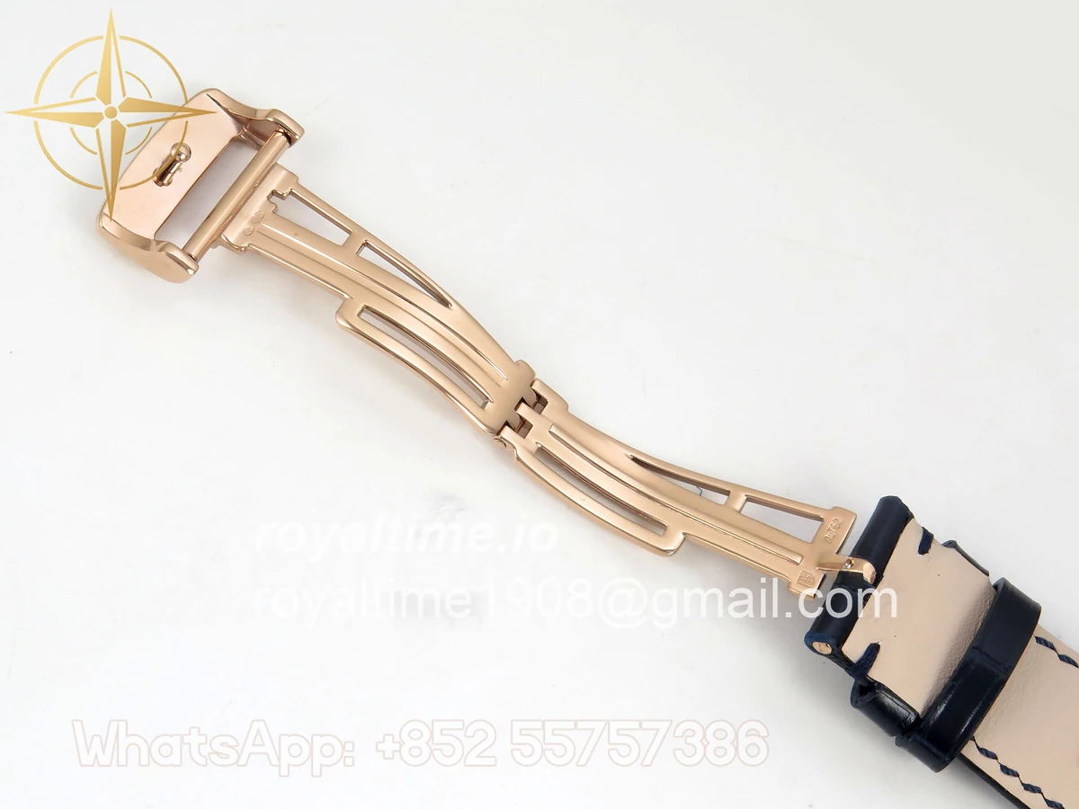 Audemars Piguet Royal Oak Chrono 26331 RG APWF Blue/RG Dial on Brown Leather Strap A2385 - Image 22