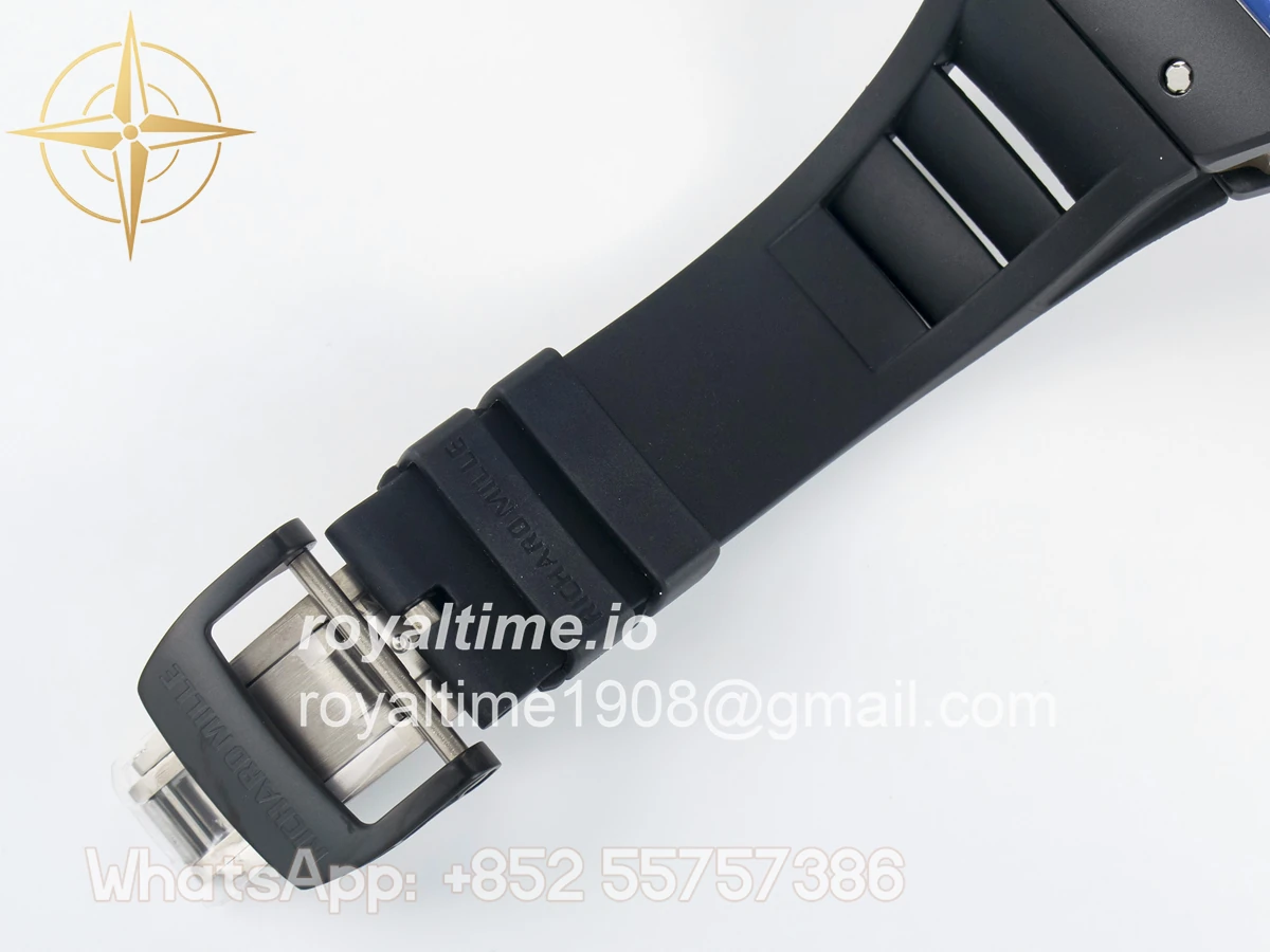 Richard Mille RM035-02 RG Black Ceramic SONIC Skeleton Dial on Black Rubber Strap RMUL1 - Image 22
