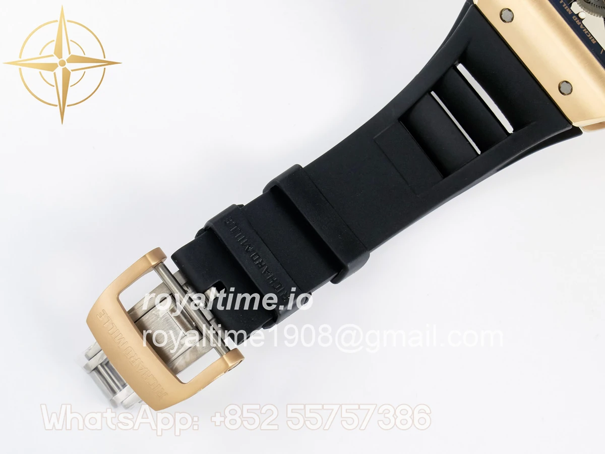 Richard Mille RM035-02 RG SONIC Skeleton Dial on Black Rubber Strap RMUL1 - Image 22