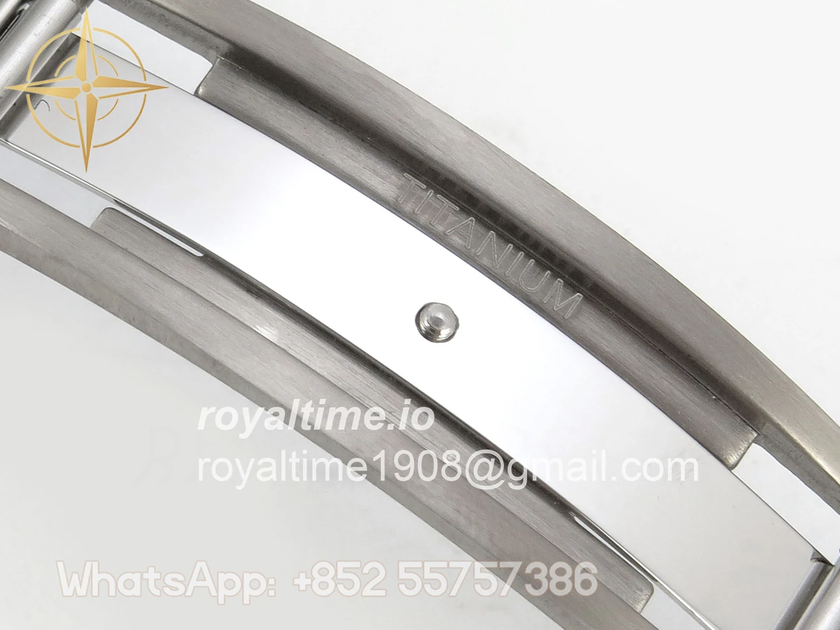 Richard Mille RM055 Gray Ceramic MLF on Gray Rubber Strap RMUL2 V2 (Brushed Ribs) - Image 22