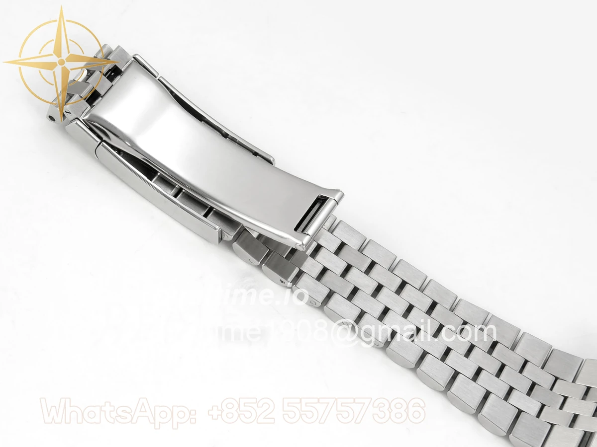 Rolex DateJust 41 126334 ERF Gray Dial Green Roman on Jubilee Bracelet JH3235 (Free Sprung) Weighted 132g - Image 22