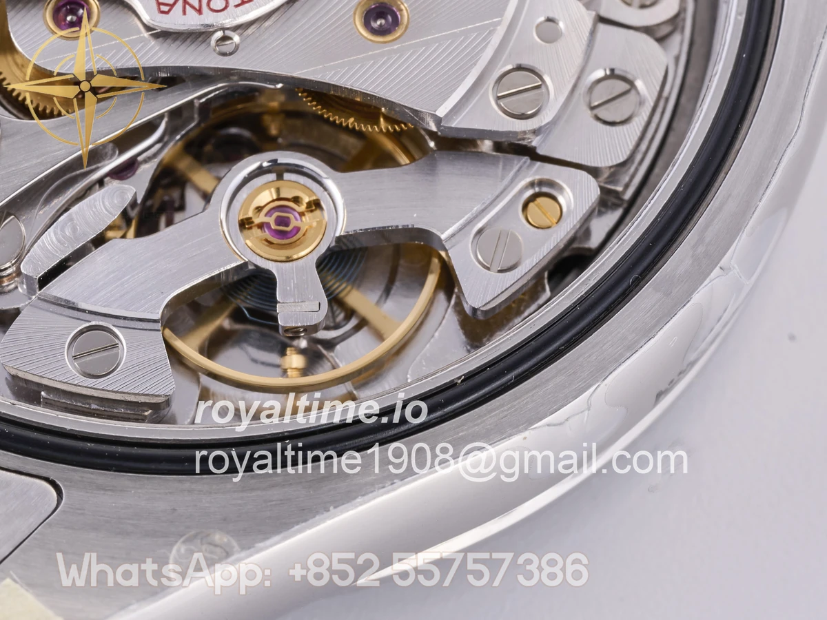 Rolex Daytona 126500 QF 904L Steel Black Dial on SS Bracelet JH4131 (Free Sprung) - Image 23