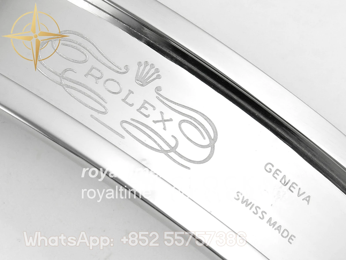 Rolex Daytona 126509 904L SS UFO Black Dial Silver Subdial On 904L SS Bracelet UF4131 (Free Sprung) - Image 23