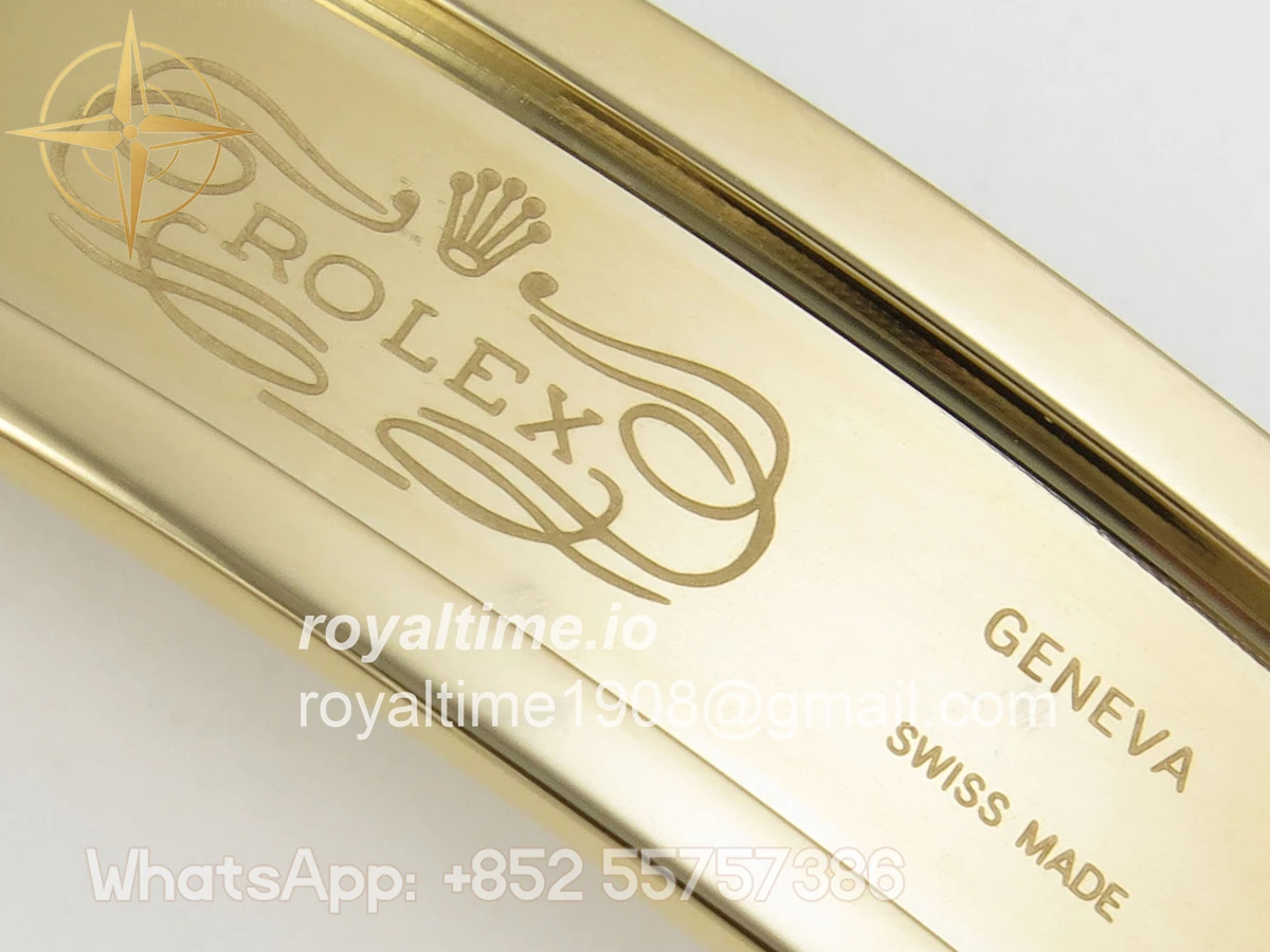 Rolex Daytona 126508 AVF Black/YG Diamonds Dial on YG Bracelet DD4131 (Mod) - Image 23