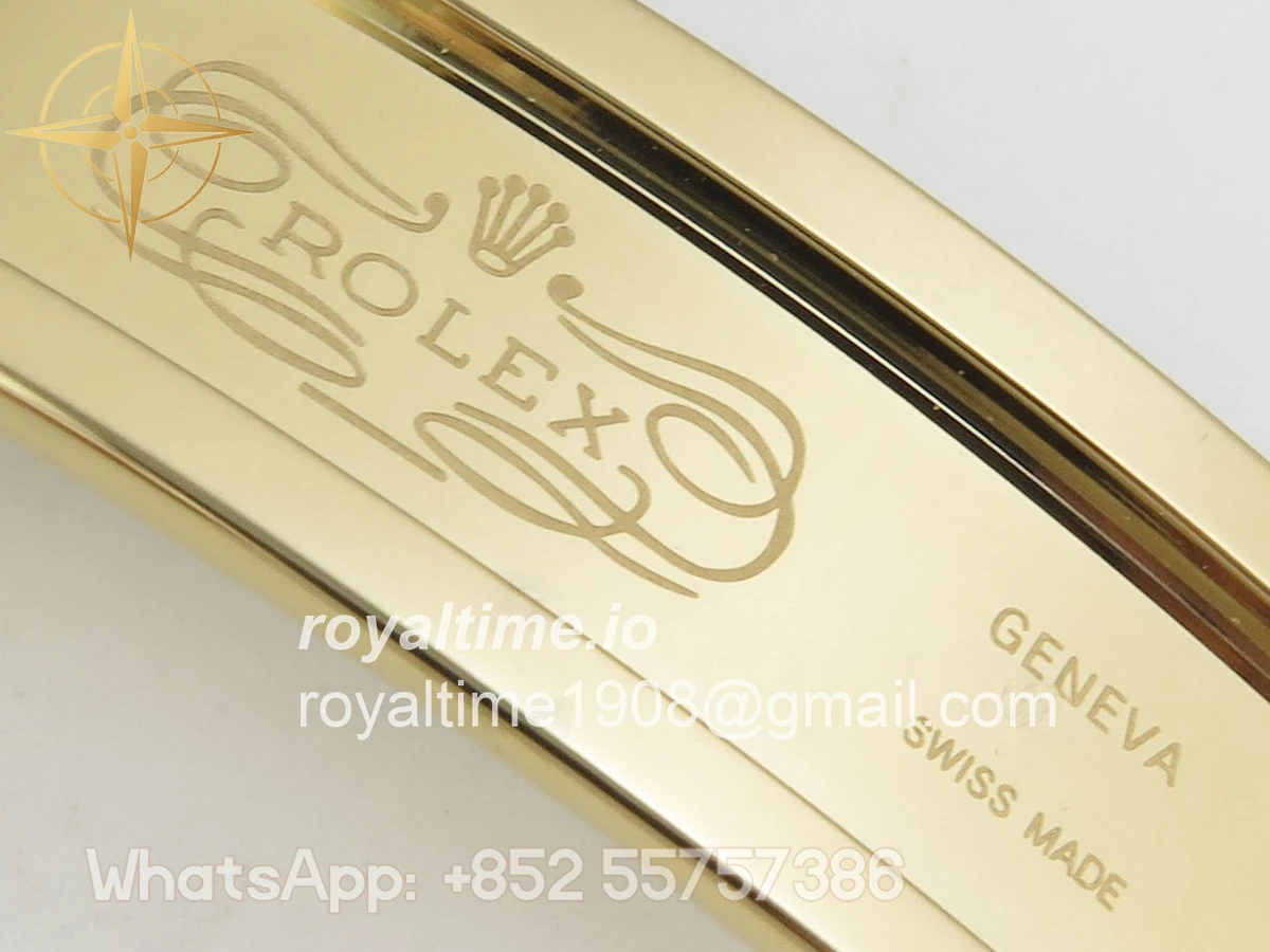 Rolex Daytona 126518 AVF Black/YG Diamonds Dial on Oysterflex Strap DD4131 (Mod) - Image 23