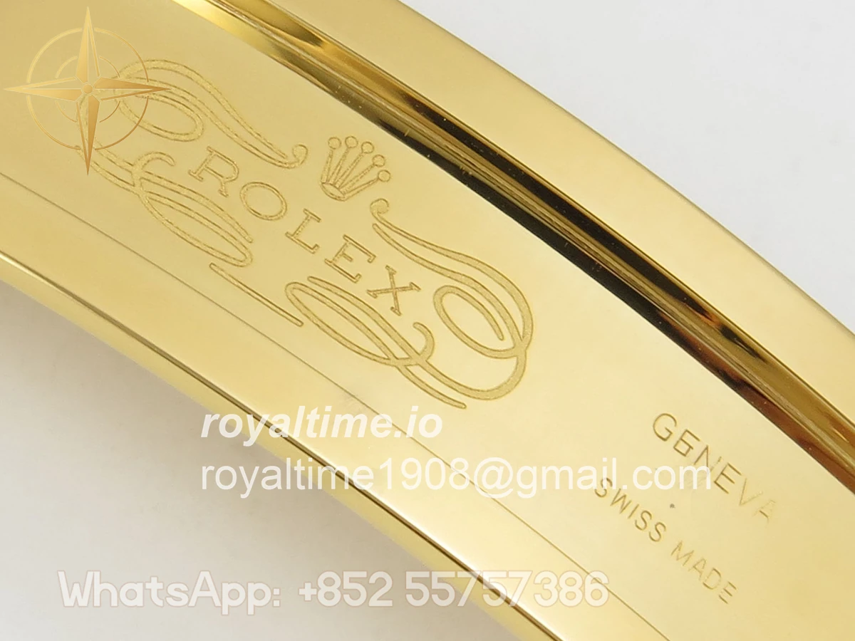 Rolex Daytona 126518 BTF YG Dial on Oysterflex Strap DD4131 (Weighted) 162g - Image 23