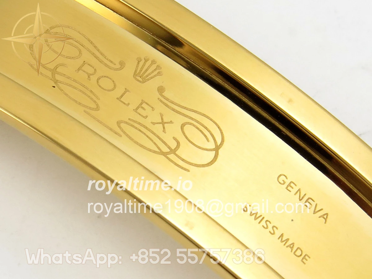 Rolex Daytona 126518 QF YG Dial on Oysterflex Strap JH4131 V18 (Free Sprung) Weighted 157g - Image 23