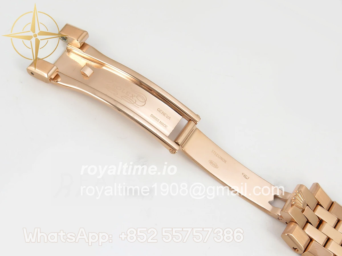 Rolex Land Dweller 127335 DIWF White Dial on RG Bracelet A7135 - Image 23